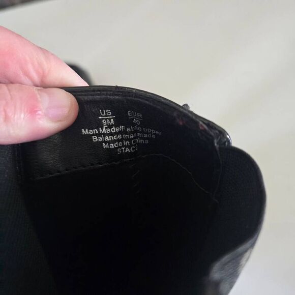 Circus NY by Sam Edelman Stace Flare Heel Platform Chelsea Boots 9M - Picture 6 of 6